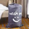 Nylon Laundry Bag Travel Bags Storage Organizer Pouch Hamper Wash Machine Washable Dirty Clothes Drawstring Bag