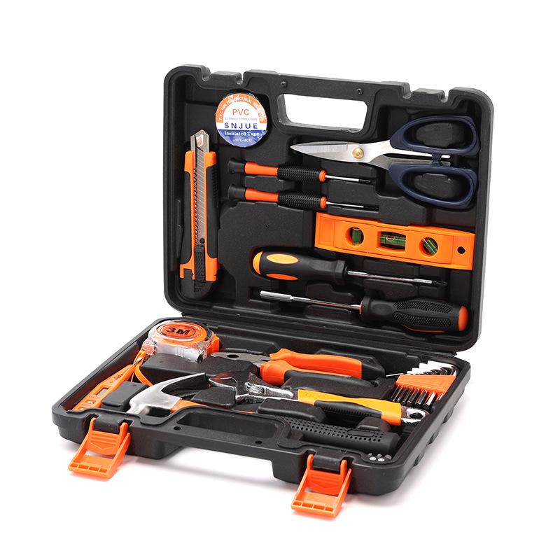 Carbon Steel Hand Tool Kit for Home, Vehicle, and Auto Repair