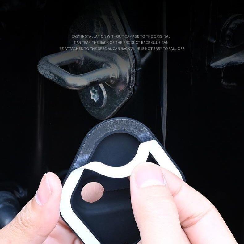 For ZEEKR X 7X 9X 2026 2025 Car Door Lock Anti-Rust Guard Cover Silicone Protective Sleeve Interior Decor Parts Accessories