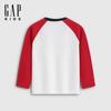 GAP Unisex Toddler Logo Print Raglan Long-Sleeve T-Shirt