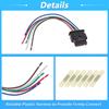 UXCELL No.68406157AA Rear Tail Light Harness for Jeep Renegade 2015-2023 6 Pin Rear Tail Lamp Wiring Harness Connector Plug 5.4"