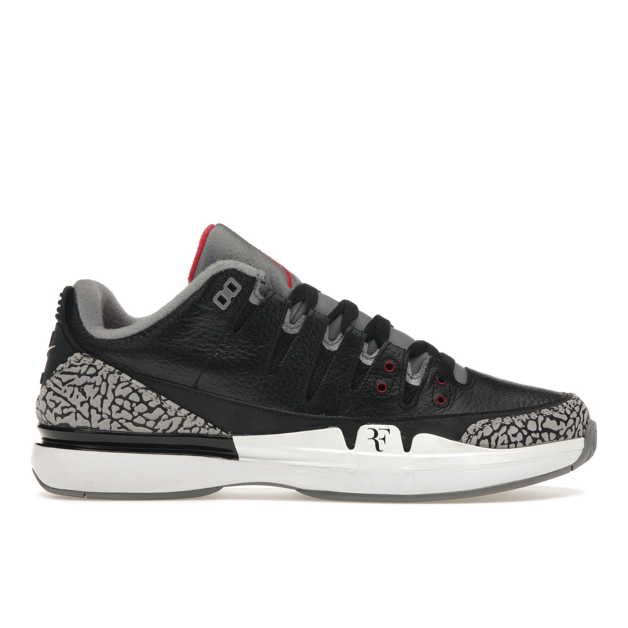 

Мужские кроссовки Nike Zoom Vapor Tour AJ3 Black White White-Cement-Grey 709998-010