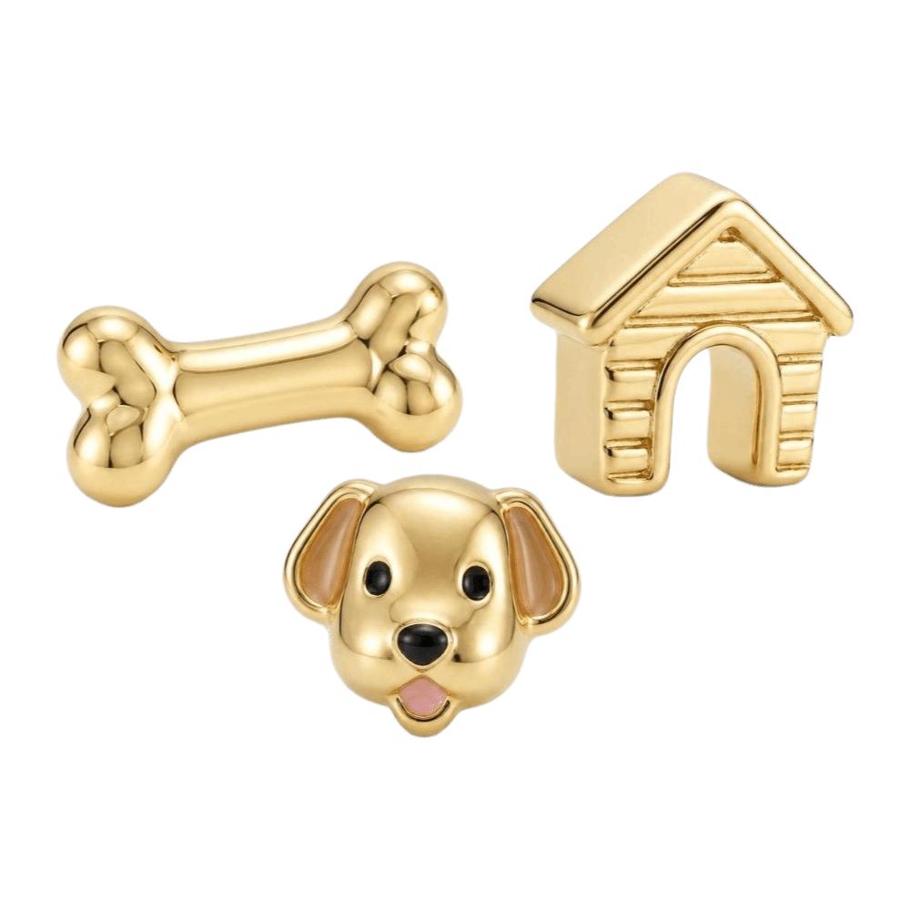 Adjustable Pendant Pet Dog Necklace Gold Plated Photo Locket Necklace  Women Girls