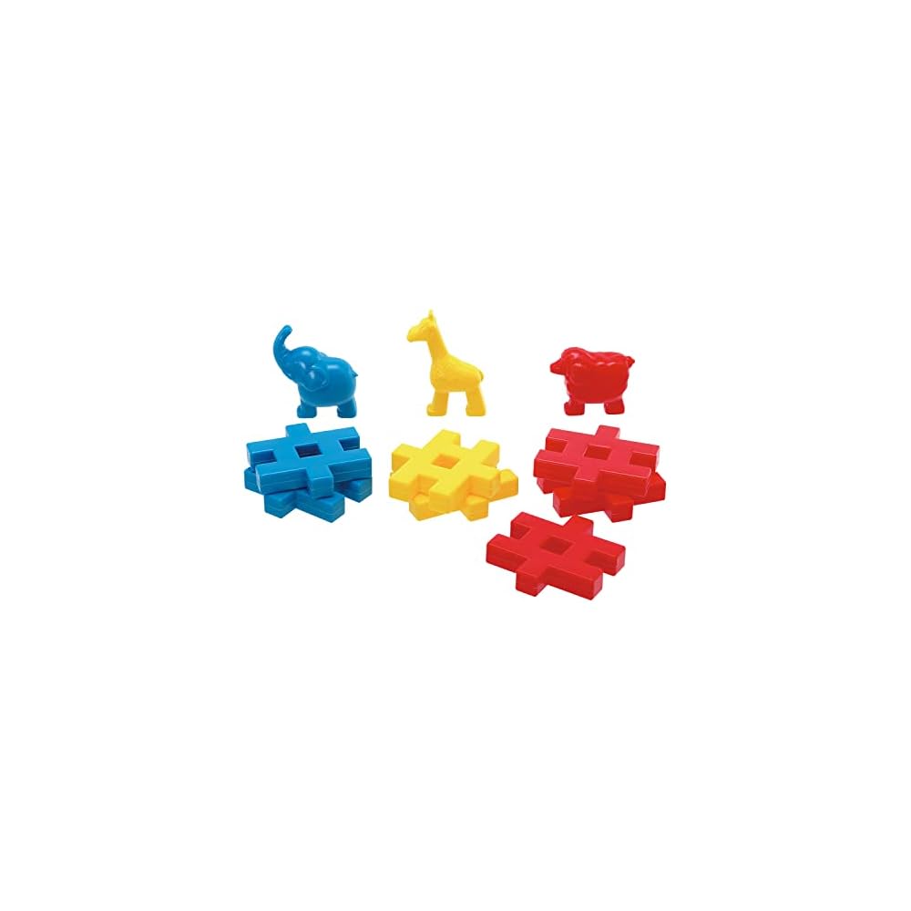 Gakken New Block Starter Set 54 Pieces 15 Types for Ages 1.5 and Up Building Blocks