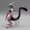 Figurine d'action Anime Mewtwo de Pokémon en Armure d'Acier Modèle Statue GK Collection Décoration de Bureau Ornement Jouets Adorables Cadeau pour Garçons