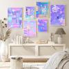 Modern Fashion Art Night Market Popular Kyoto Poster Japanese Style Wall Art Canvas Painting Living Room Home Decoration Mural
