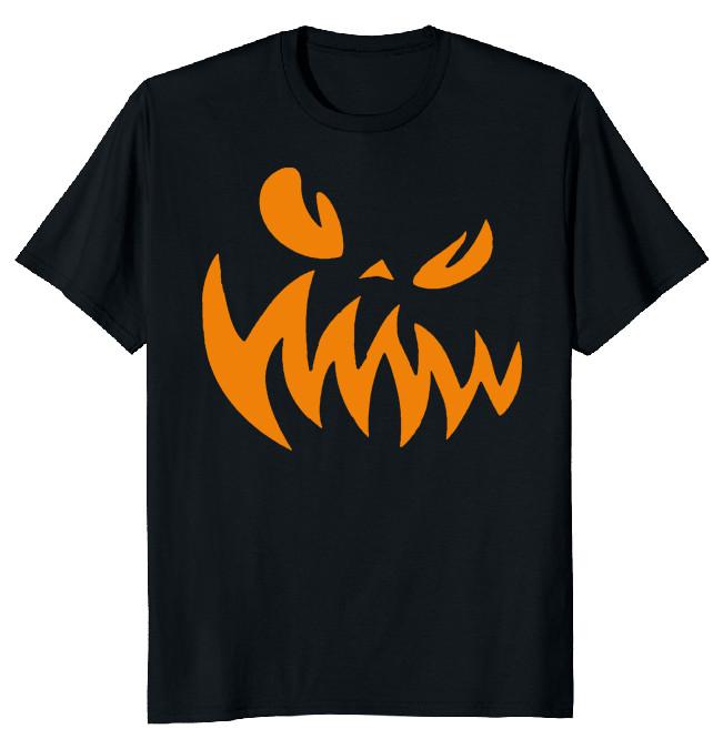 NEW LIMITED Halloween Scary Evil Pumpkin funny Novelty Tee XXXXL