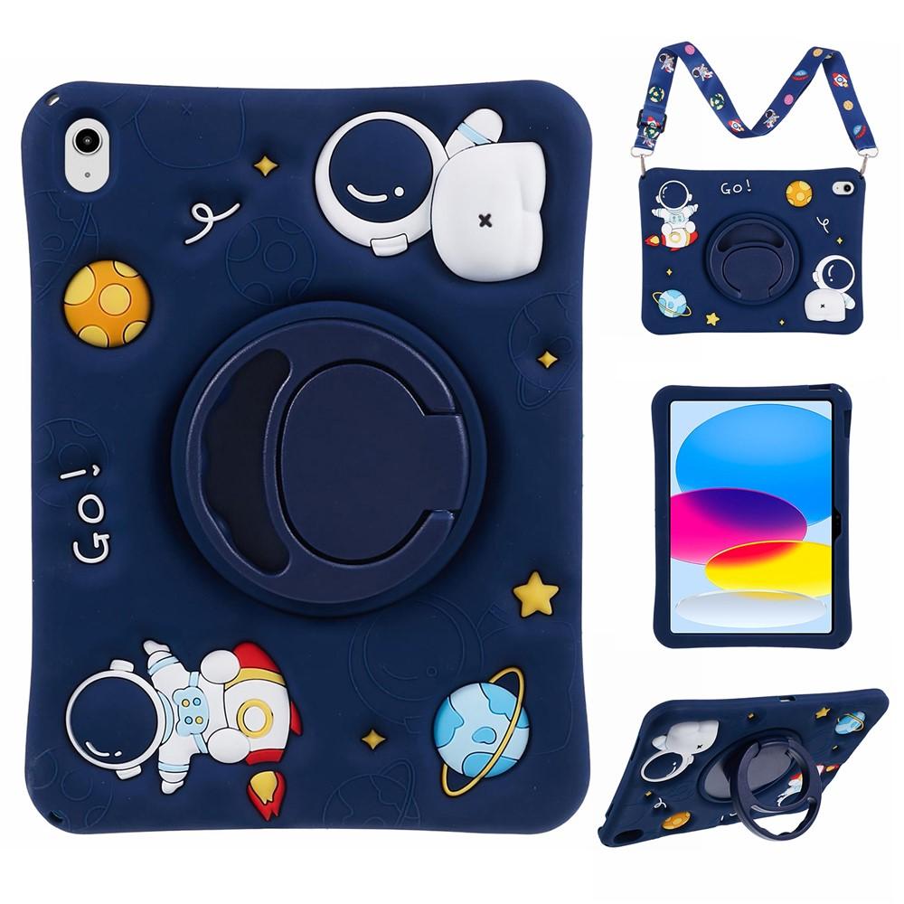 Case for 2025, 10.9 (2022) - Silicone, With Stand