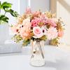 Artificial Flower Silk Ball Daisy Rose Diy Wedding Bridal Bouquet Festival Party Outdoor Garden Arch Home Christmas Decor Wreath