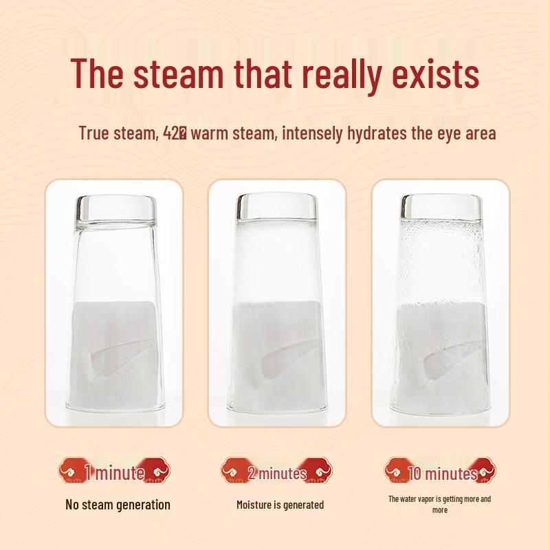 Peiqi Kangaroo Rose Steam Eye Mask