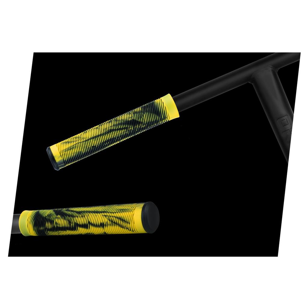 Scooter Grips Black And Yellow G3 2 Pcs