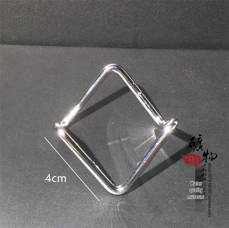 Wooden & Metal Mineral Crystal Ball Display Stand