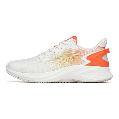 Lightweight Low-Top Running Shoes Men Sneakers White Orange 112225585-4