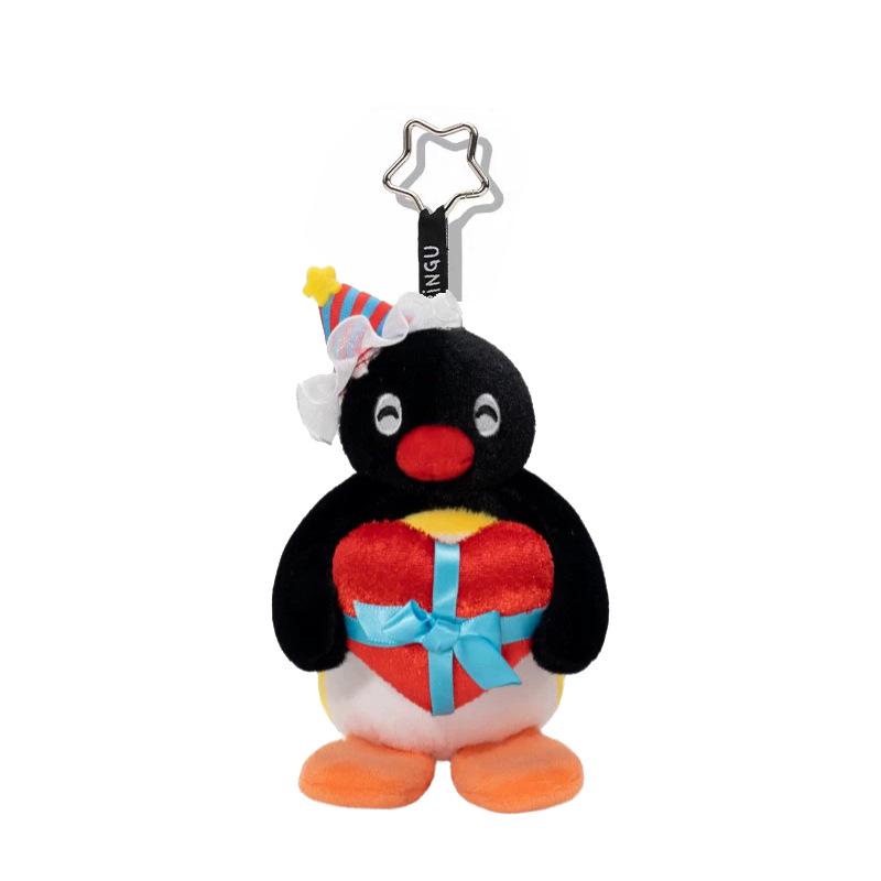 Youmai Penguin Sitting Pose Plush Toy Pinga Doll Ornament for Claw Machines