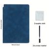 Stylish A5 Reusable Whiteboard Notebook - Ultra-Portable Weekly Planner With Durable Faux Leather Cover Versatile Memo Pad