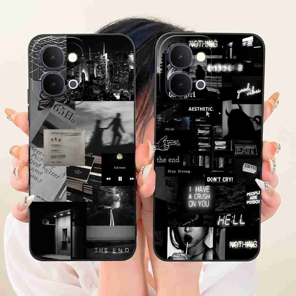 For Vivo Y31d 4G V2543 Case Fashion Cartoon Painting Silicone Full Protcetion Back Cover For Vivo Y 31d Y31D 4G Bumper Shell
