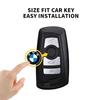 5Pcs 11/14mm Car Remote Key Stickers Badge Emblem Car Accessories For BMW Performance X3 X1 X2 X4 X5 X6 E30 E34 E53 E61 E62 E93 G20