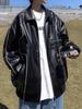 Men's Retro PU Leather Jacket - Trendy Korean Style, Street Fashion, Hip Hop Cardigan, Autumn/Winter Outerwear