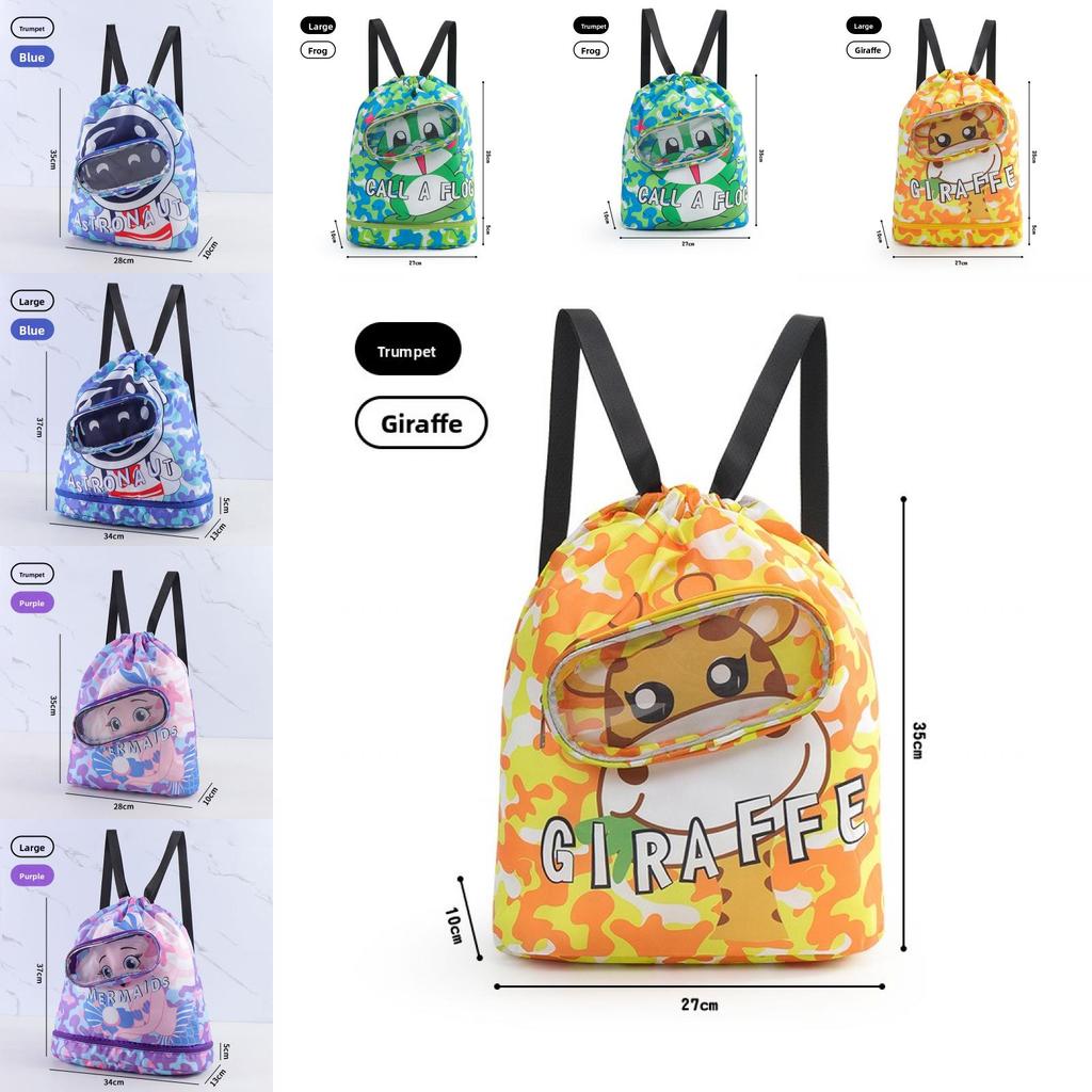 Kids Travel Swim Bag With Waterproof Material And Multifunctional Compartments For Onthego
