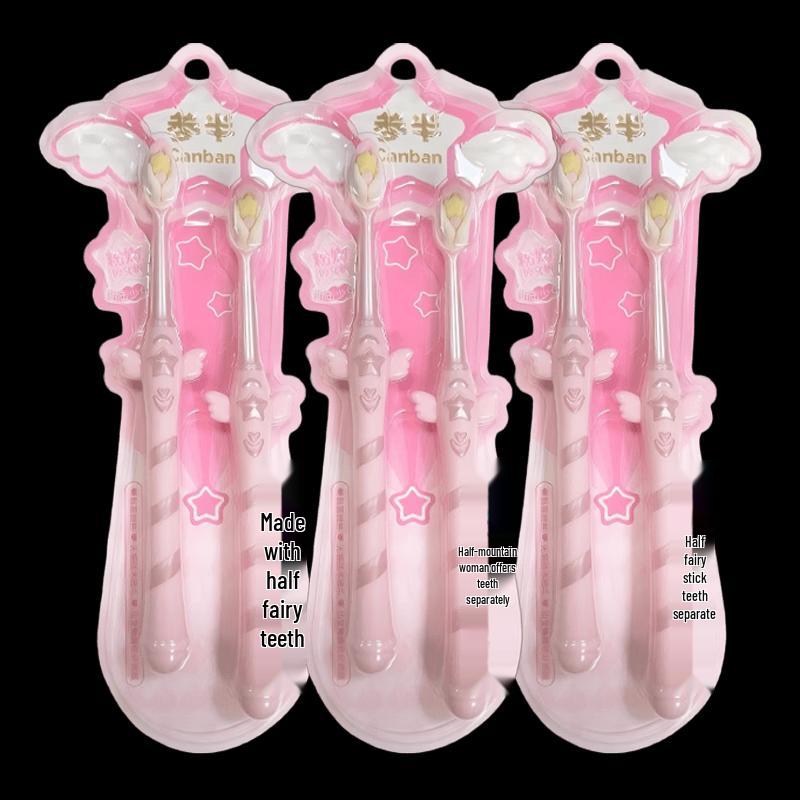 Sanban Fairy Wand Soft Bristle Toothbrush
