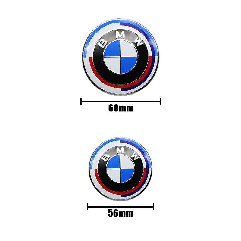 68/56mm 4Pcs Wheel Center Cover Wheel Hub Center Integrated Cover Badge For BMW 50TH E36 E60 E46 E90 E39 F30 E70 F20 X5 E53 G30 JK4