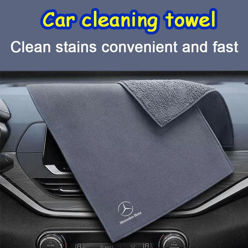 Car Cleaning Towels-Microfiber Material,car Accessories,for Mercedes-Benz C180 C200 C260 C300 W108 W124 W126 W140 W168 W16