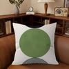 Abstract GREEN Bauhausstyle   Cushion Cover Car Throw Pillow Case For Sofa Car Christmas Gift
