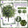 Plantas Verdes Artificiais para Chão de Jardim e Pátio Exterior de Primavera e Verão