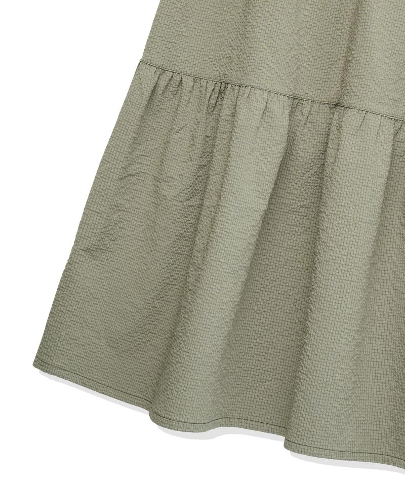 Life Work Women'S) Seersucker Bowling Long Skirt