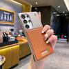 For Mgasafe Magnetic Luxury Solid Color Leather Aromatherapy Bumper Phone Case For Samsung Galaxy S25 Ultra S23 S22 S24 Ultra