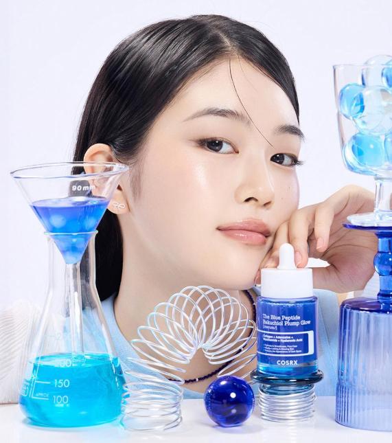 COSRX Siero The Blue Peptide Bakuchiol Plump Glow 50ml – Cura Idratante & Rassodante