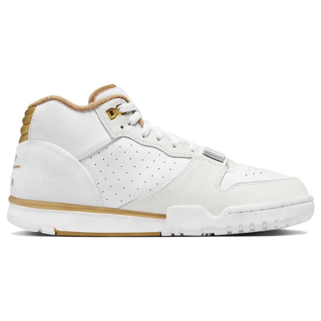 Nike Air Trainer 1 College Football Playoffs Pack - White Men Sneakers Golf-Leaf Metallic-Gold FJ6196-100