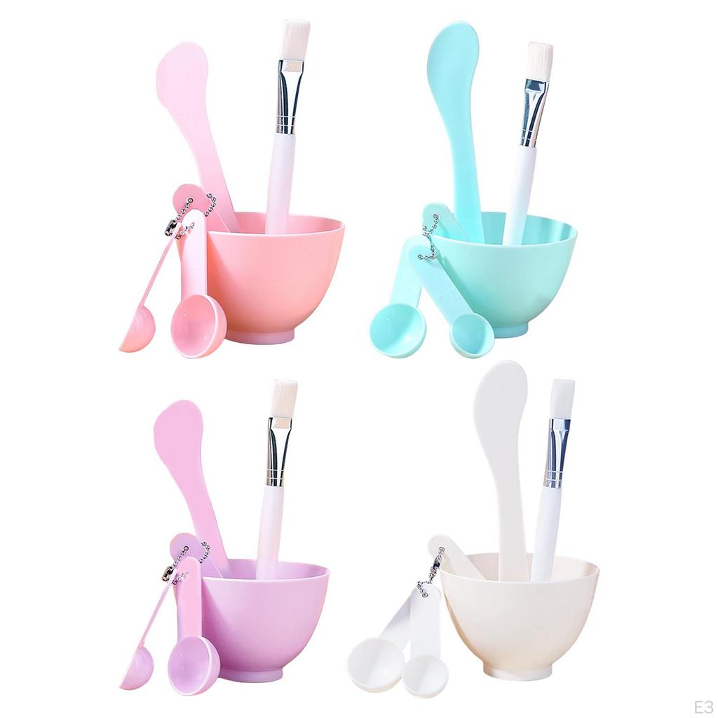 Mask Mixing Bowl Set Lightweight -Friendly Reusable PP Nylon DIY Tool Kit for Makeup Home Use Salon