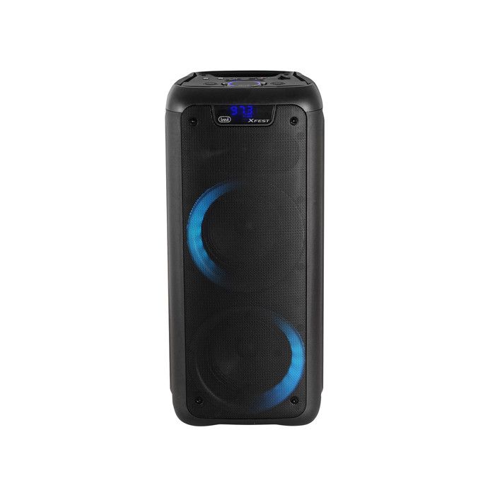 Přenosný Zesílený Reproduktor - TREVI - XFest XF 600 KO - 80 W - USB/Micro SD/AUX-in/Bluetooth - Karaoke Party