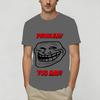 Rage Comic Trollfac Tshirt Summer Trendy Cool Tshirts Unisex Cotton O Neck Oversize Tees Shortsleeve Y2k Casual Tshirt