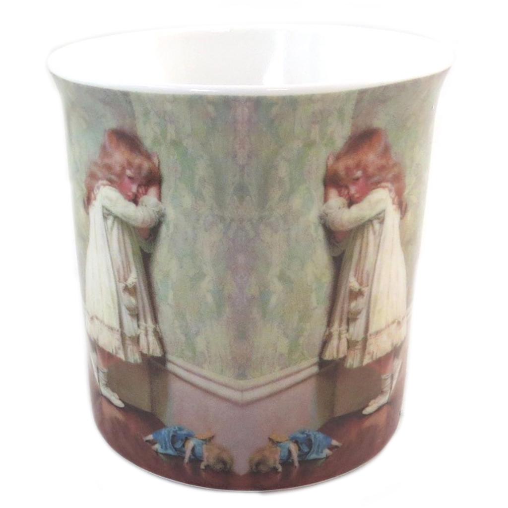 Les Trésors De Lily [Q0254] - Porcelánový hrnek 'Charles Burton Barber' - 85x85 mm