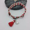 Europäisches & Amerikanisches Edelstahl Schneeflocken Paararmband - Weihnachtsgeschenk.