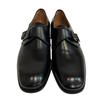 Salvatore Ferragamo Round toe Calfskin monkstrap shoes Other shoes black Calfskin Used