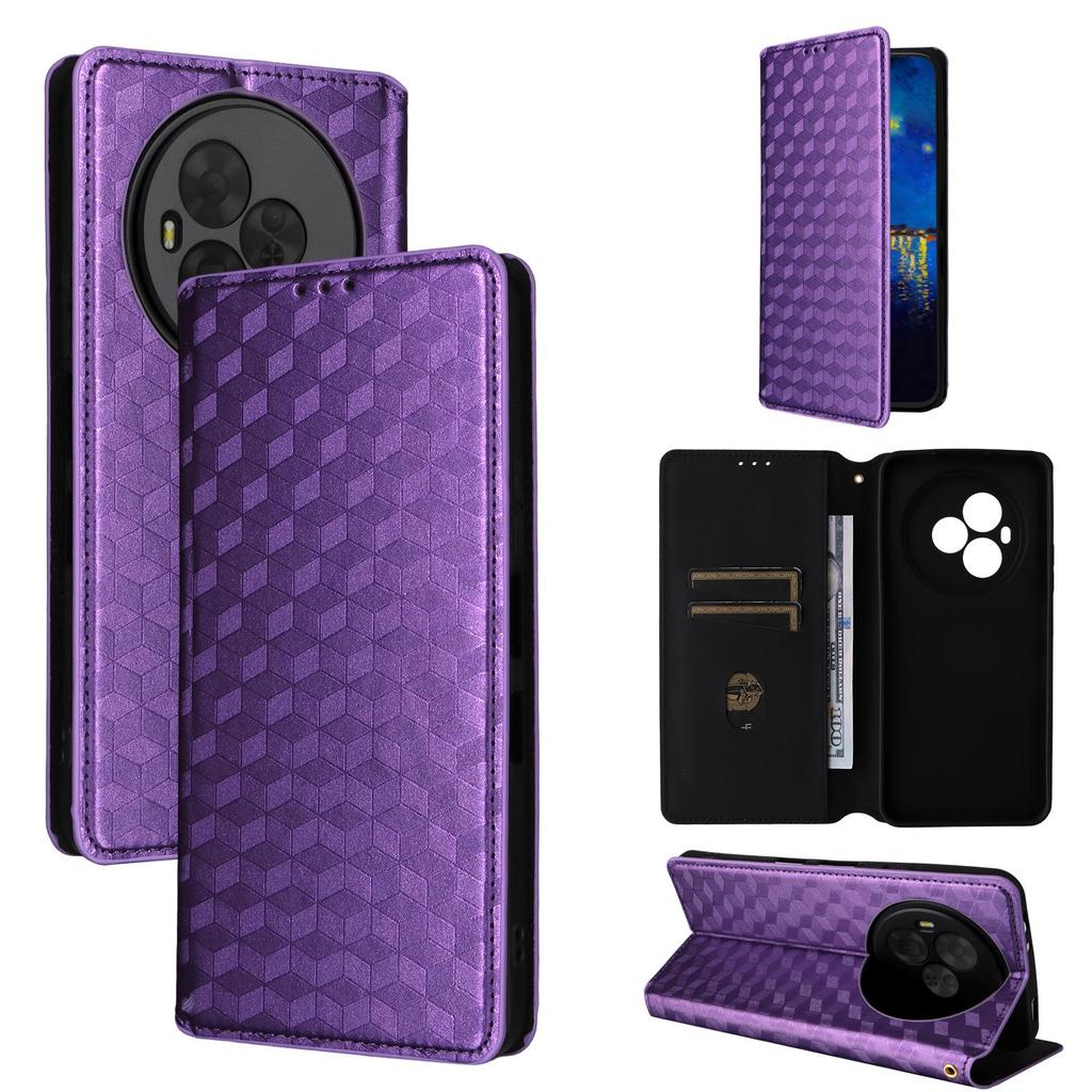 Flip Cover für TCL NxtPaper 60 Ultra PU Leder Handyhülle Ganzkörperschutz [RFID-Blockierung] Schutzhüllen