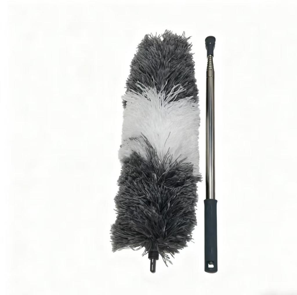 Bendable, Non-shedding Microfiber Duster for Clean Ceilings, Dust-Free & Paint-Safe