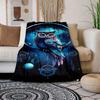 1pc Owl Print Blanket, Soft Warm Throw Blanket Nap Blanket For Couch Sofa Office Bed Camping Travel