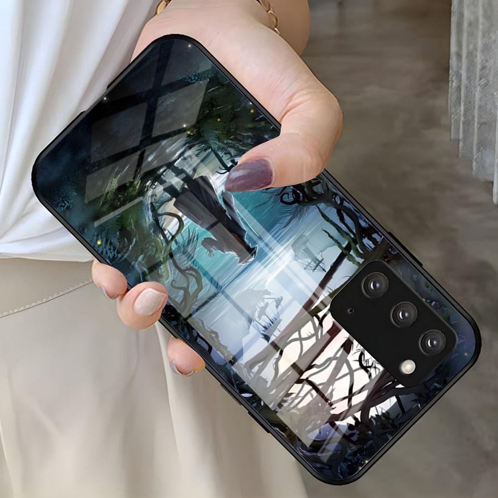 

P-Pirates Of The C-Caribbean Phone Case For Samsung S26 S25 S24 FE S23 S22 S21 Plus S20 Ultra Note20Ultra Black Glass Cover Galaxy S25 FE