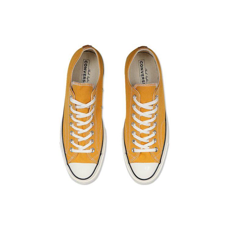 Converse Chuck 70 Low Yellow Unisex Sneakers White 162063C