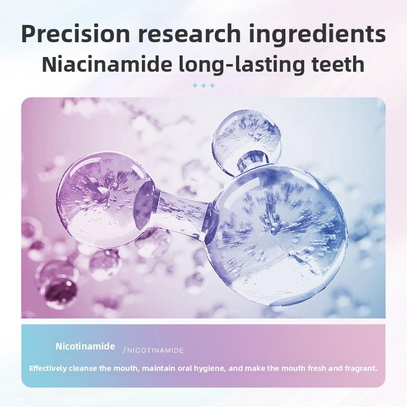 Jioni Niacinamide Whitening Toothpaste for Fresh Breath and Oral Hygiene, 100g