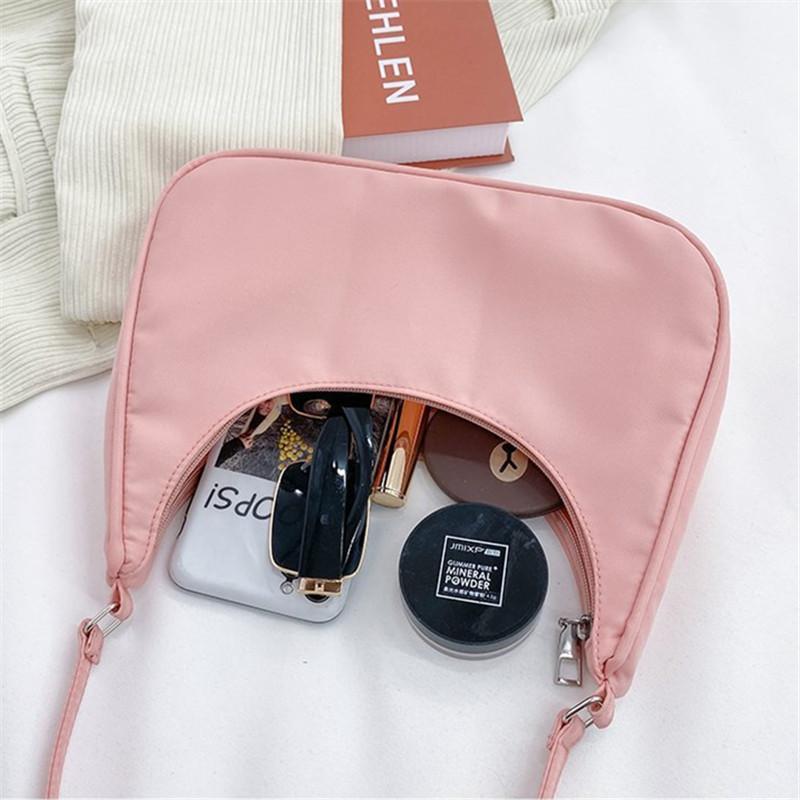 Fashionable Shoulder Underarm Bag Light Small Solid Color Satchel Stylish Women Tote Bag, Suitable for Daily Work Outdoor Party