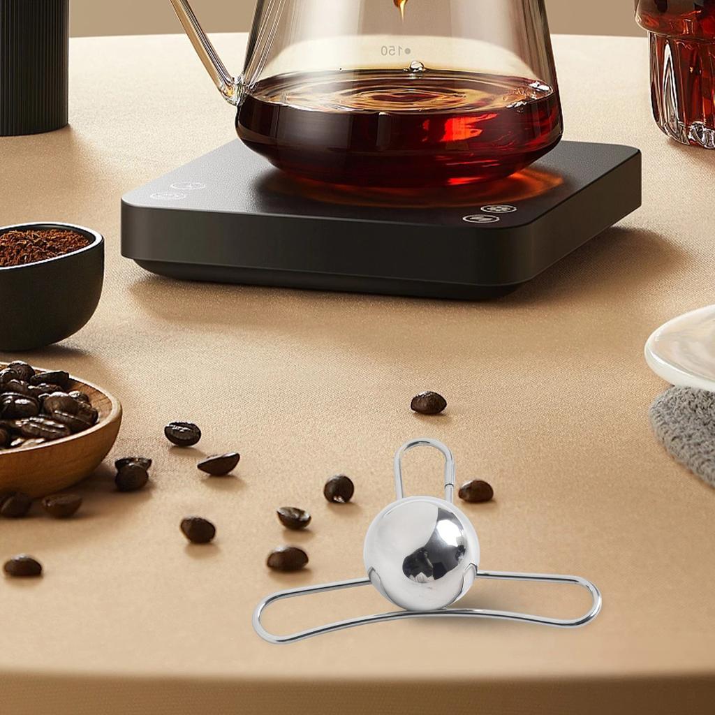 Stainless Steel Espresso Coffee Ice Cube Ball Durable