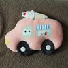 Simulation Taxi Police Car Plush Toys Kawaii Car Dolls Stuffed Soft Vehicle Pillow Creative Christmas Birthday Gift for Kids