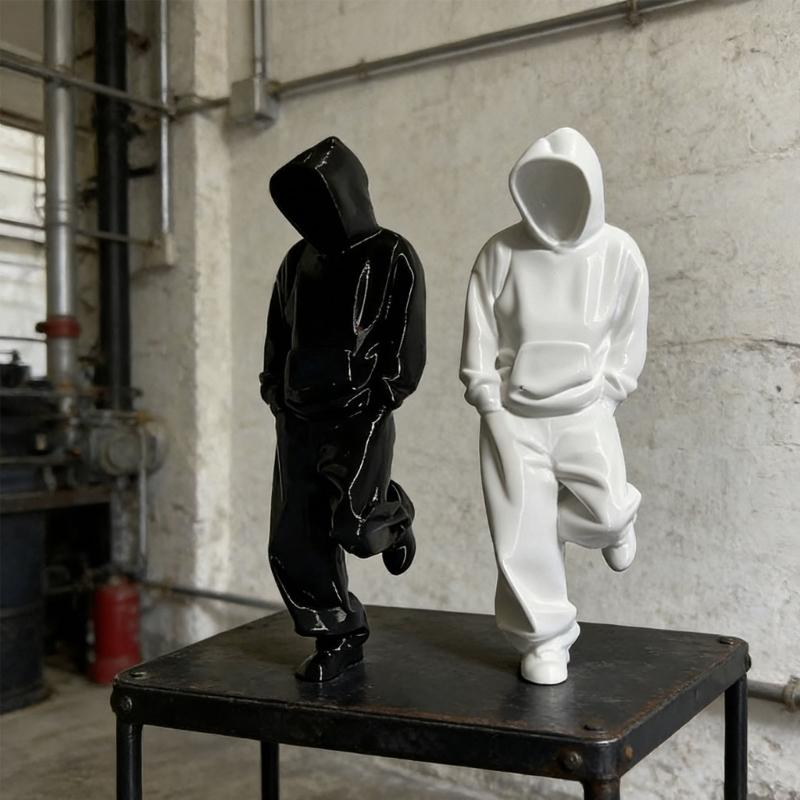 Denker Statuen Skulpturen Bücherregal Dekorationen Plastik Denker Statue Ornament, Einweihungsgeschenk Dekorationsartikel Geschenk