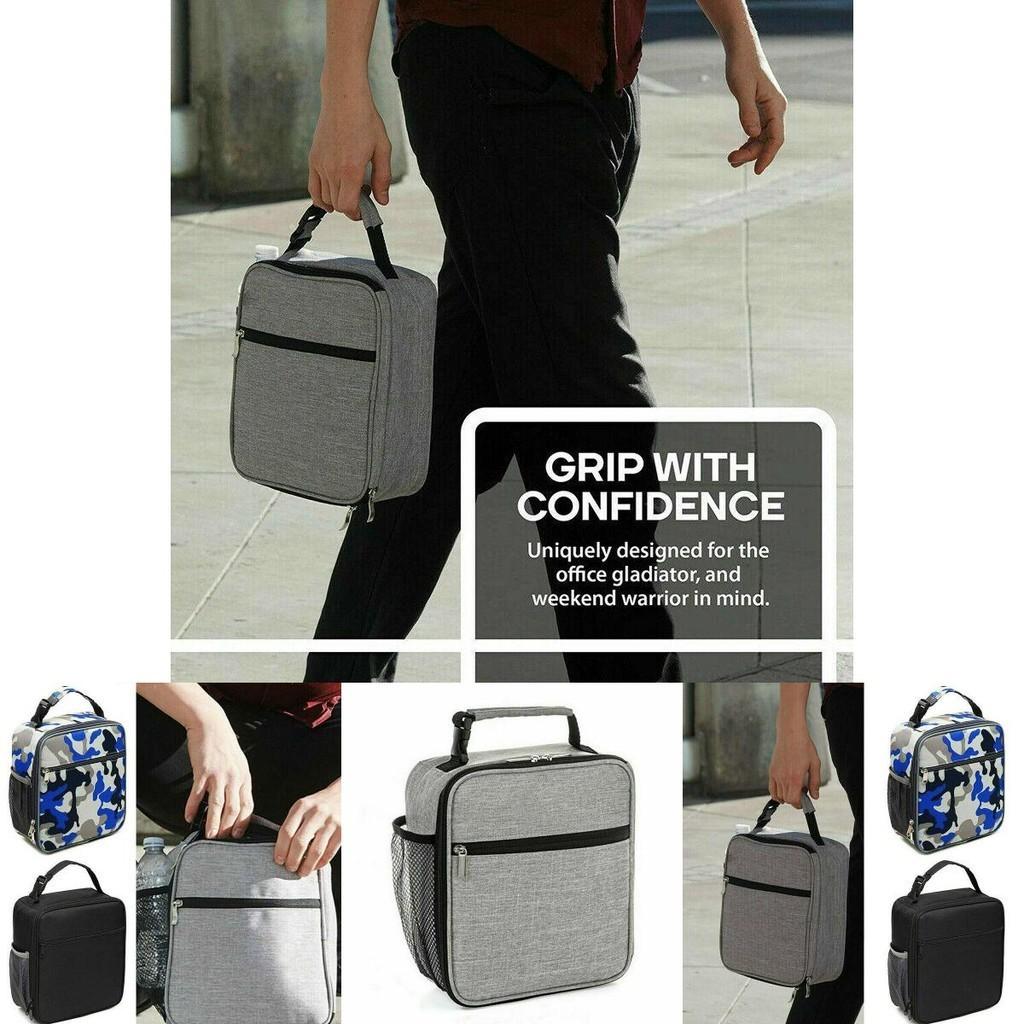 Stylish Insulated Lunch Bag For Adults And Kids With Thermal Protection And Spacious Storage