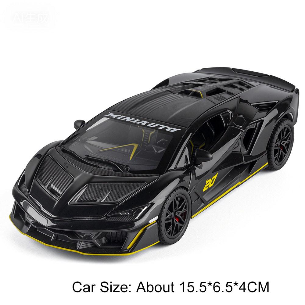 1:32 Skala Fenomeno Lp770 Automodell Spielzeug Metall Druckguss Sportwagen Türen Öffnen Rückziehbar Modelle Miniatur Spielzeug Regal Display